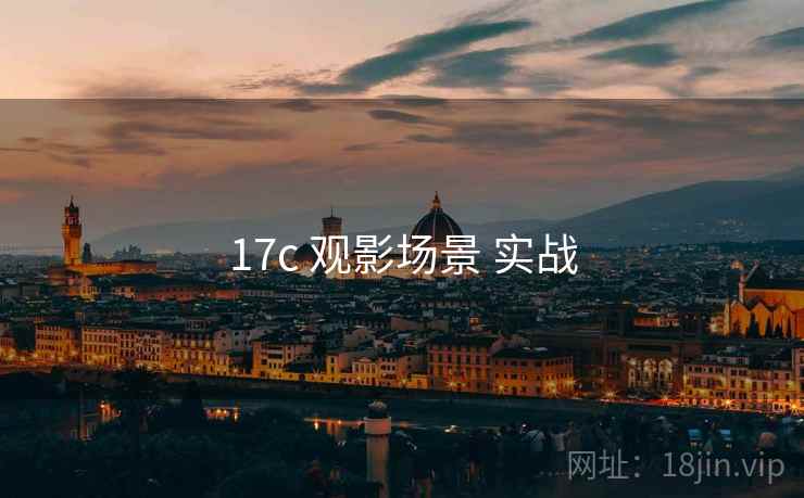 17c 观影场景 实战