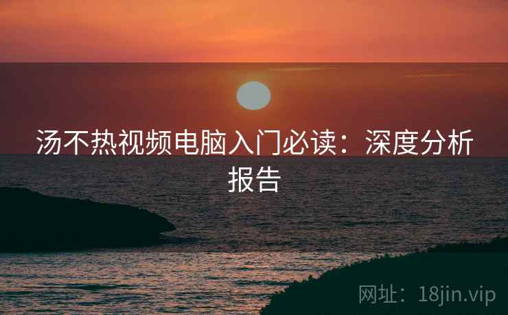 汤不热视频电脑入门必读：深度分析报告