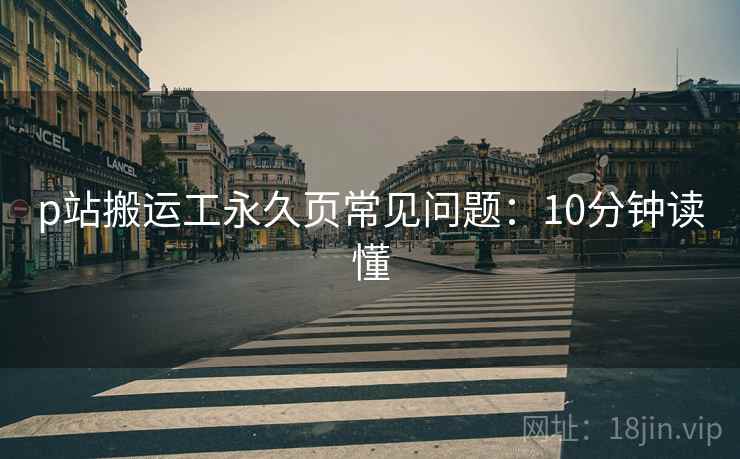 p站搬运工永久页常见问题：10分钟读懂